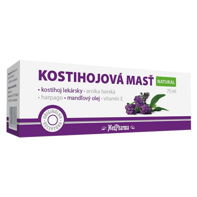 Kostihojová masť  NATURAL, 1 x 75 ml