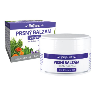 Prsný balzam 24 bylin, 1 x  80 ml