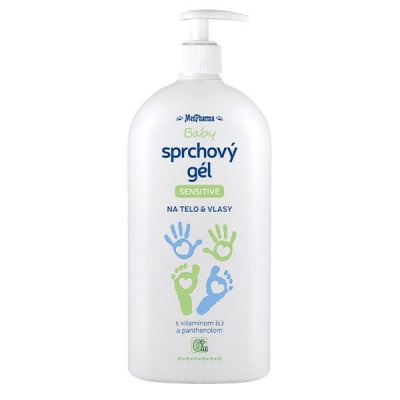 Sprchový gél Sensitive baby, 1 x 500 ml 