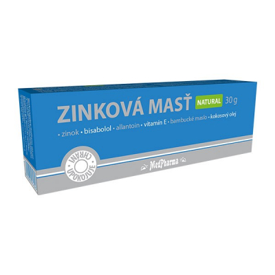 Zinková masť NATURAL, 1 x 30 g  