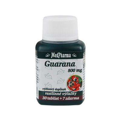 Guarana 800 mg, 37 tbl