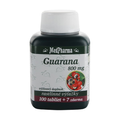 Guarana 800 mg, 107 tbl
