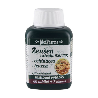 Žen-šen + Echinacea + Leuzea, 67 tbl