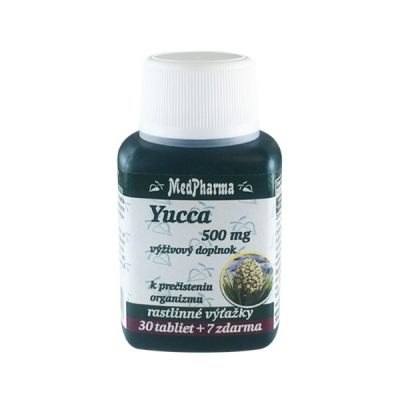 Yucca 500 mg, 37 tbl