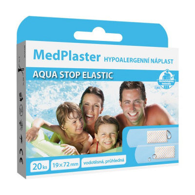 MedPlaster Náplasť AQUA STOP ELASTIC, 20 ks