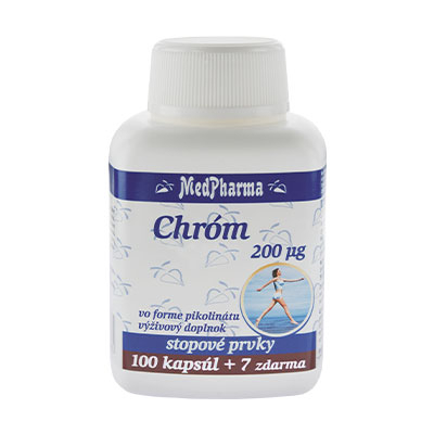 Chróm pikolinát 200 mcg, 107 kaps.