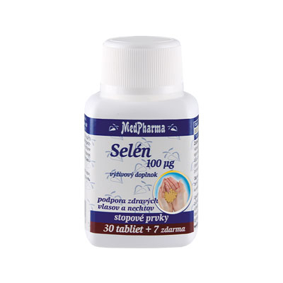 Selén 100 mcg, 37 tbl