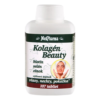 Kolagén Beauty – biotín, selén, zinok, 107 tbl.