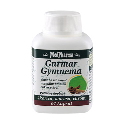 Gurmar Gymnema, 67 kapsúl