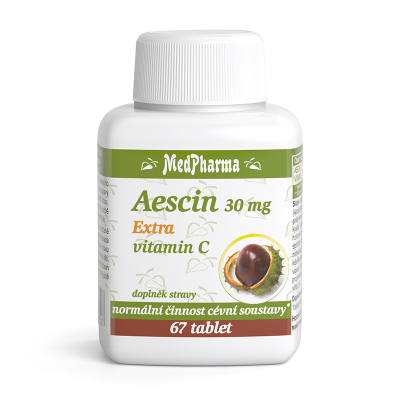 Aescin 30 mg Extra vitamín C, 67 tbl