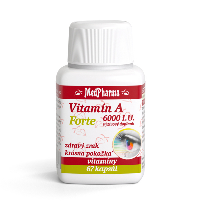 Vitamín A 6000 I.U. Forte, 67 kaps.