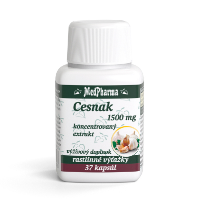 Cesnak 1500 mg, 37 kaps.