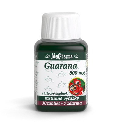Guarana 800 mg, 37 tbl
