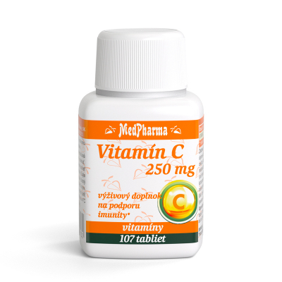 Vitamín C 250 mg, 107 tbl