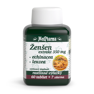 Žen-šen + Echinacea + Leuzea, 67 tbl