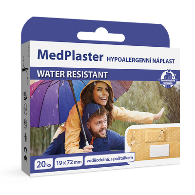 MedPlaster Náplasť WATER RESISTANT, 20 ks