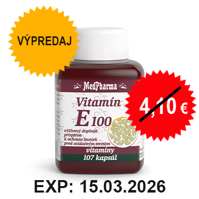 Výpredaj – Vitamín E 100, 107 kpsl.
