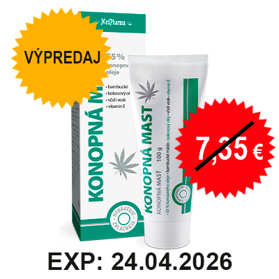 Výpredaj – Konopná masť, 100 g