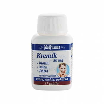 E-shop Kremík 30 mg + Biotín + Selén + PABA, 37 tbl