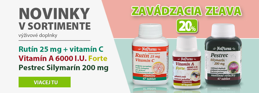 Novinky v sortimente